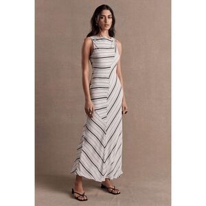 SOVERE Elemental Midi Dress Ecru/Black Size S – Elegant Contrast  size S NWT269